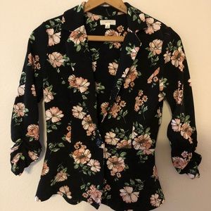 Floral Blazer